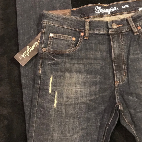 !l🚫🚫🚫SOLD🚫🚫🚫Wrangler Men's Slim Fit - Picture 7 of 8